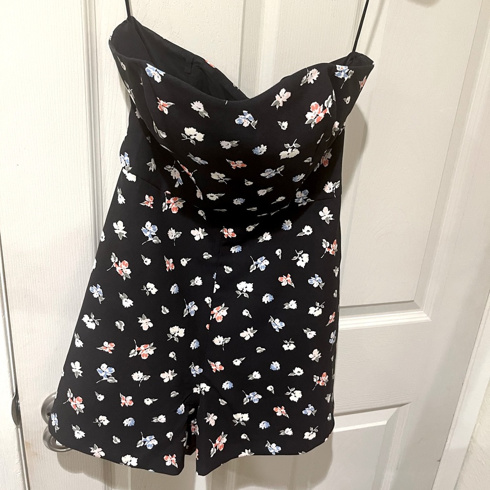 French connection floral romper